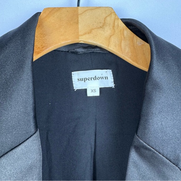 Superdown Miley Oversized Black Blazer - Picture 6 of 6